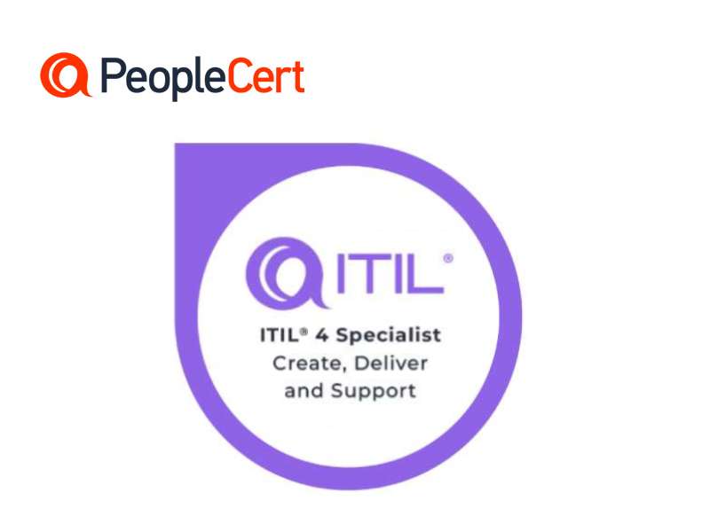 ITIL 4 Specialist : Create, Deliver andSupport