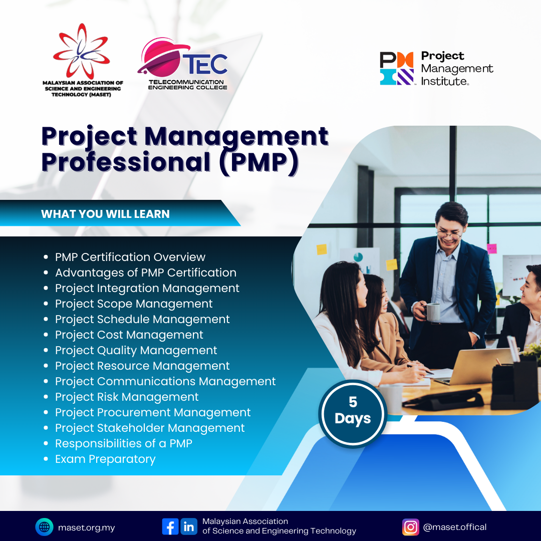 Project Management Professional (PMP) Poster